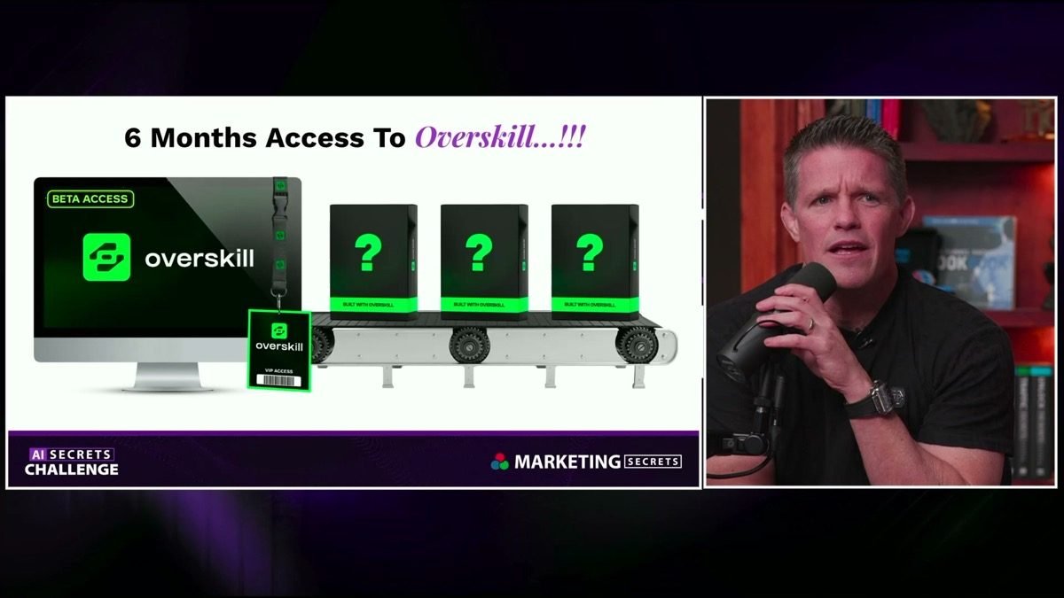 6 months beta access to Overskill software bonus slide